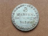 Hanoveris 3 mariengroschen 1819 Lb - nuotraukos Nr. 2