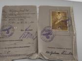 1940 m Tilsit (Sovetsk) naciu vairuotojo pažymėjim