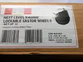 Next level racing lockable castor wheels