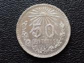 (294) 50 centavų 1943m. Meksika sidabras 720