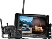 7 Ahd LCD monitorius ir dvejos bevielės HD kameros