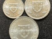 (555) 5,10,20 eskudų 1960m. Portugalija sidabras u