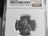 2 centai 1991 Ngc mint error rotated dies
