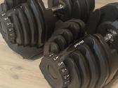 Hanteliai 2x40kg greito reguliavimo