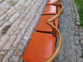 Vintažinės mid century riešutmedžio kėdės - nuotraukos Nr. 9