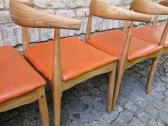 Vintažinės mid century riešutmedžio kėdės - nuotraukos Nr. 10