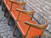 Vintažinės mid century riešutmedžio kėdės - nuotraukos Nr. 14