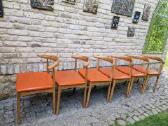 Vintažinės mid century riešutmedžio kėdės - nuotraukos Nr. 15