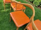 Vintažinės mid century riešutmedžio kėdės - nuotraukos Nr. 33