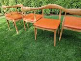 Vintažinės mid century riešutmedžio kėdės - nuotraukos Nr. 35