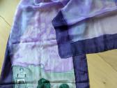 Naujas natūralaus šilko šalikėlis iš Italijos