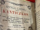 Antikvarinė maldaknygė/ giesmynas 1919 m. - nuotraukos Nr. 2