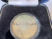 50 litų moneta - Valstybės atgimimas 1990-1995 - nuotraukos Nr. 2