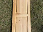 Medinės pušies durelės 38x112 cm
