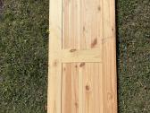 Medinės pušies durelės 43 x 120cm - nuotraukos Nr. 2