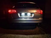 Audi LED numerių apšvietimas A6 C6 A4 B6 B7 Q7 A3 - nuotraukos Nr. 5