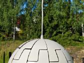 Šviestuvas, balta, 35 cm - nuotraukos Nr. 3