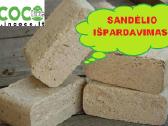 Medzio pjuvenu briketai 960 kg 250 Eur