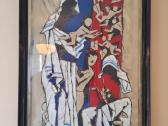 Mother by M.f Husain, limited edition 39/125