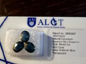 Parduodami 3 bi-color safyrai- 4,53ct. - nuotraukos Nr. 3
