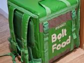 Bolt Food krepsys dviratininkui