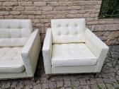 Vintažinė "Knoll studio" dvisėdė sofutė su foteliu - nuotraukos Nr. 4