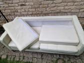 Vintažinė "Knoll studio" dvisėdė sofutė su foteliu - nuotraukos Nr. 24