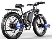 2000w galios 52v 23ah elektrinis dviratis E-bycco