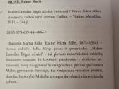 Maltės Lauridso Brigės užrašai - nuotraukos Nr. 3