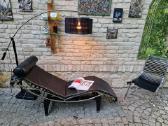 Vintažinis autorinis poilsio gultas/šezlongas Lc4 - nuotraukos Nr. 28