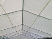 Paviljonas 5x10 m, sustiprinta danga, kaip naujas - nuotraukos Nr. 6