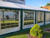 Paviljonas 5x10 m, sustiprinta danga, kaip naujas