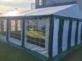 Paviljonas 5x10 m, sustiprinta danga, kaip naujas - nuotraukos Nr. 2