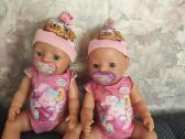 2 naudotos leles baby born. Nešiokle. - nuotraukos Nr. 2