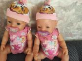 2 naudotos leles baby born. Nešiokle.