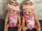 2 naudotos leles baby born. Nešiokle. - nuotraukos Nr. 3