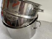 Puodas 10 ltr. su įdėklu garinimui - nuotraukos Nr. 2