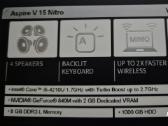 Acer Aspire V 15 Nitro - nuotraukos Nr. 5