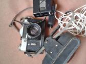 Fotoaparatai Zenit E ir Elikon 35c, autofokus