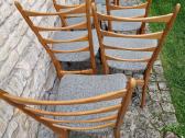 Vintažinės mid century bukmedžio kėdės - nuotraukos Nr. 3