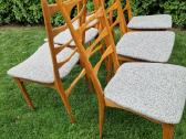 Vintažinės mid century bukmedžio kėdės - nuotraukos Nr. 9