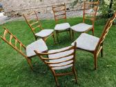 Vintažinės mid century bukmedžio kėdės - nuotraukos Nr. 13