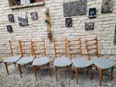 Vintažinės mid century bukmedžio kėdės - nuotraukos Nr. 31