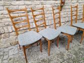 Vintažinės mid century bukmedžio kėdės - nuotraukos Nr. 33