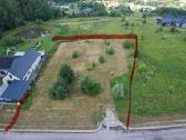 Parduodamas namų valdos sklypas, su namo projektu