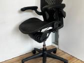 Herman Miller Aeron Graphite Posture Fit Size C - nuotraukos Nr. 6