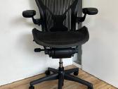 Herman Miller Aeron Graphite Posture Fit Size C - nuotraukos Nr. 7