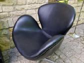 Vintažinė mid century kėdė Swan 3320 - nuotraukos Nr. 12