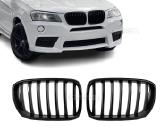 Bmw X3 F25 skirtos juodos Priekinės Grotelės