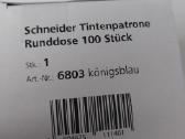 Schneider rašalo kapsulės 100 vnt. - nuotraukos Nr. 6